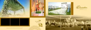 Grand Karizma Wedding Album 12x36 PSD with Glitter Accents