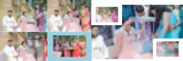 Grand Lotus Design Engagement Wedding Album 12x36 PSD