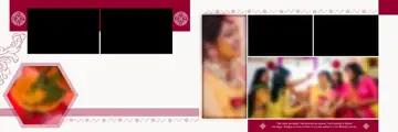 Grand Wedding Album 12x36 PSD – Vintage Frame