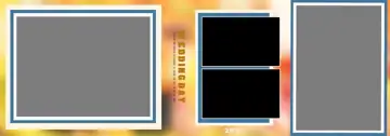 Haldi Wedding Album 14x40 PSD – Artistic Gold Frame Design