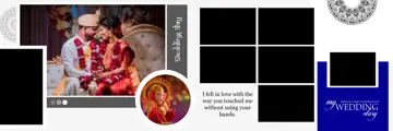Indian Wedding Album 12x36 PSD – Vibrant Pastel Clouds Design
