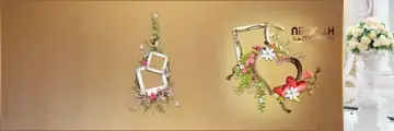 Karizma Album Background 12x36 PSD – Graceful Royal Arch Design