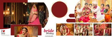 Karizma Wedding Album 12x36 PSD – Cinematic Pastel Clouds Design