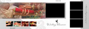 Karizma Wedding Album 12x36 PSD – Cinematic Royal Arch Design