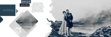 Karizma Wedding Album 12x36 PSD – Dreamy Vintage Frame Design