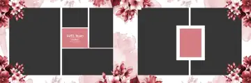 Karizma Wedding Album 12x36 PSD – Graceful Kolam Pattern Design