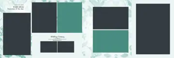 Karizma Wedding Album 12x36 PSD – Minimal Peacock Art Design