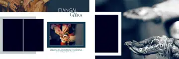 Karizma Wedding Album 12x36 PSD – Ornate Rose Petals Design