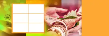 Karizma Wedding Album 12x36 PSD – Vibrant Bokeh Lights Design