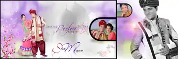 Luxury Album 6x18 PSD for Muslim Wedding – Peacock Art