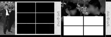 Luxury & Artistic Wedding Album 12x36 PSD with Glitter Accents