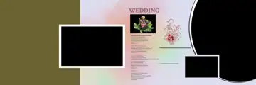 Luxury & Classic Wedding Album 12x36 PSD with Mandala Art
