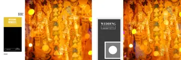 Luxury & Dreamy Wedding Album 12x36 PSD with Pastel Clouds