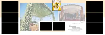 Luxury Karizma Wedding Album 12x36 PSD with Gold Frame