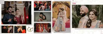 Luxury Lotus Design Wedding Album 12x36 PSD