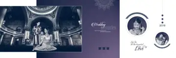 Luxury Wedding Album 12x36 PSD for Karizma – Geometric Lines