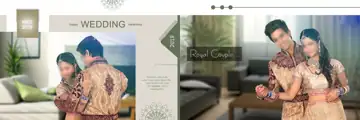 Luxury Wedding Album 12x36 PSD – Peacock Art