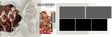 Minimal Wedding Album 12x36 PSD for Mehndi – Royal Arch