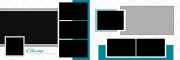 Minimal Wedding Album 12x36 PSD – Peacock Art