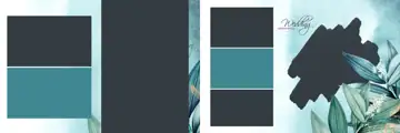 Minimal Wedding Album 12x36 PSD – Silk Texture