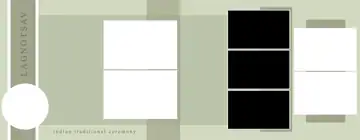 Minimal Wedding Photo Album 14x36 PSD with Royal Arch