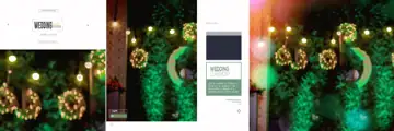 Modern & Artistic Wedding Album 12x36 PSD with Rose Petals