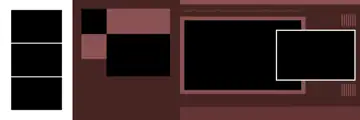 Modern Gold Frame Wedding Album 12x36 PSD