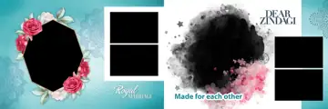 Modern Wedding Album 12x36 PSD – Kolam Pattern