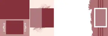 Modern Wedding Album 12x36 PSD with Brush Strokes