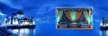 Muslim Wedding Album 12x36 PSD – Elegant Glitter Accents Design