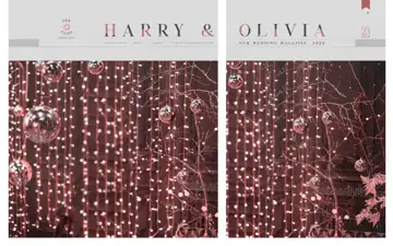 Ornate Album Cover PSD with Watercolour Splash