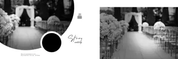 Ornate & Charming Wedding Album 12x36 PSD with Lotus Design