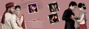 Ornate & Cinematic Wedding Album 12x36 PSD with Glitter Accents