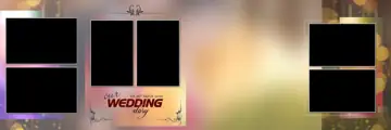 Ornate & Elegant Wedding Album 12x36 PSD with Silk Texture