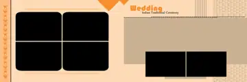 Ornate Wedding Album 12x36 PSD – Kolam Pattern
