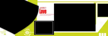 Premium & Graceful Wedding Album 12x36 PSD with Geometric Lines