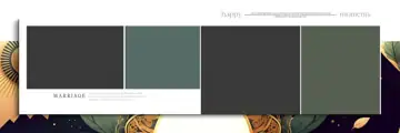 Premium & Modern Wedding Album 12x36 PSD with Damask Texture