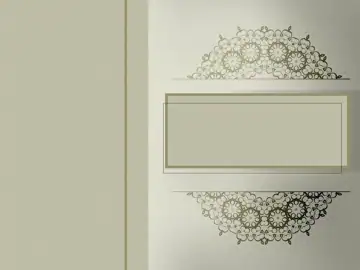 Premium Photo Album 18x24 PSD for Wedding – Floral Border