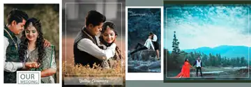 Regal & Dreamy Wedding Album 12x36 PSD with Royal Arch