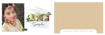 Regal & Modern Wedding Album 12x36 PSD with Rose Petals