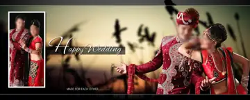 Regal Photo Album 12x30 PSD for Karizma – Bokeh Lights