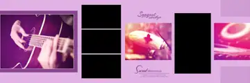 Regal Royal Arch Wedding Album 12x36 PSD
