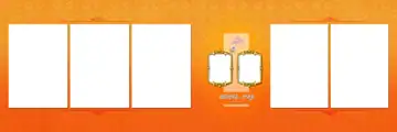 Regal & Soft Pastel Wedding Album 12x36 PSD with Glitter Accents