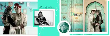Regal & Traditional Wedding Album 12x36 PSD with Royal Arch