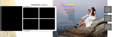 Regal Wedding Album 12x36 PSD for Engagement – Lotus Design
