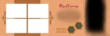 Regal Wedding Album 12x36 PSD for Engagement – Peacock Art