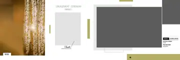 Regal Wedding Album 12x36 PSD – Gold Frame