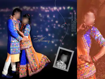 Regal Wedding Photo Album 18x24 PSD with Kolam Pattern