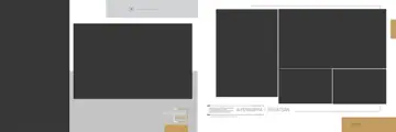 Rich Maroon Wedding Album 12x36 PSD with Silk Texture