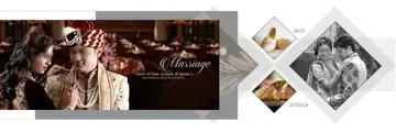 Royal & Dreamy Wedding Album 12x36 PSD with Vintage Frame